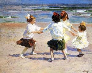 Edward Potthast Der Ring um die Rosy