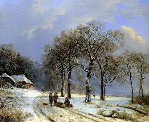 Barend Cornelis_Winter Landscape